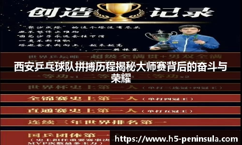 西安乒乓球队拼搏历程揭秘大师赛背后的奋斗与荣耀